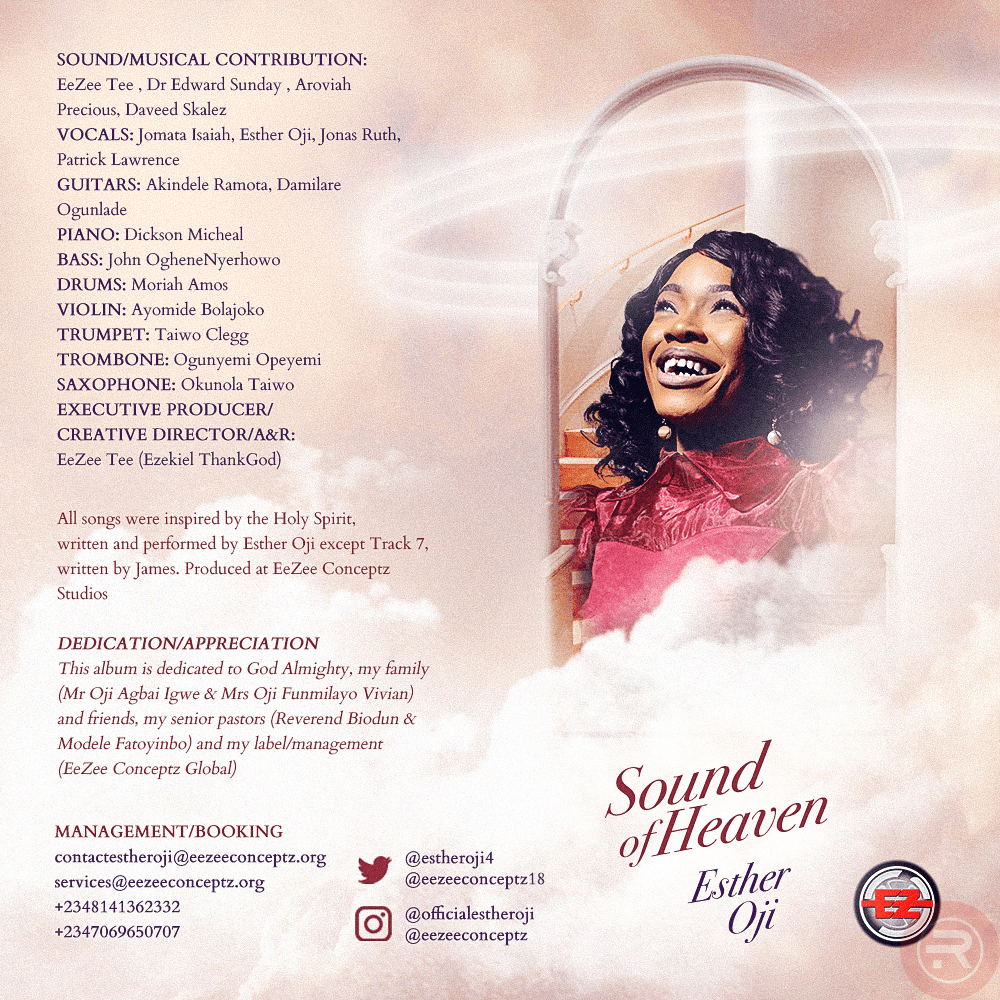 Esther Oji ‘Sound Of Heaven’ New Album mp3 Download & Lyrics 2022