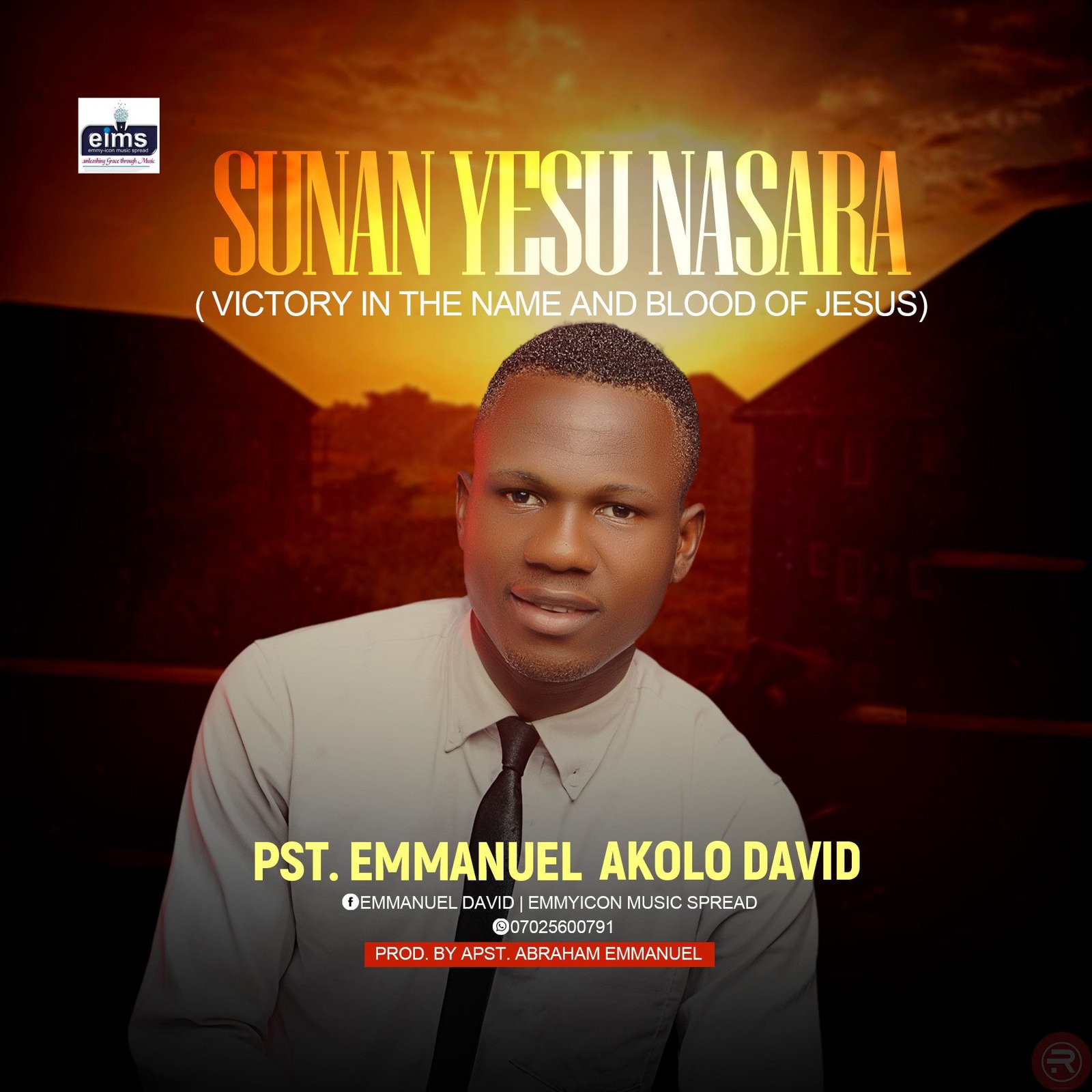 Pst Emmanuel Akolo David ‘Sunan Yesu Nasara’ Mp3 Download & Lyrics 2022